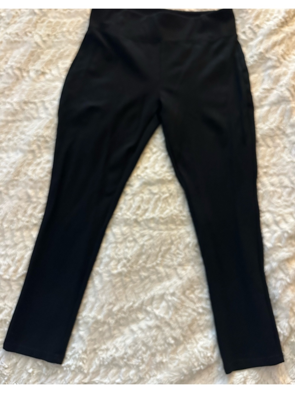 Kendall & Kylie Black Stretch Ponte Pants XL